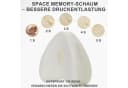 Keyura Balancekissen Kniekissen Grau 2er Set Memory-Schaum Bild 4