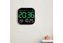 Senmudi Uhr Große LED Digitaluhr mit Anzeige für Zeit, Luftfeuchtigkeit, Temperatur Bild 1