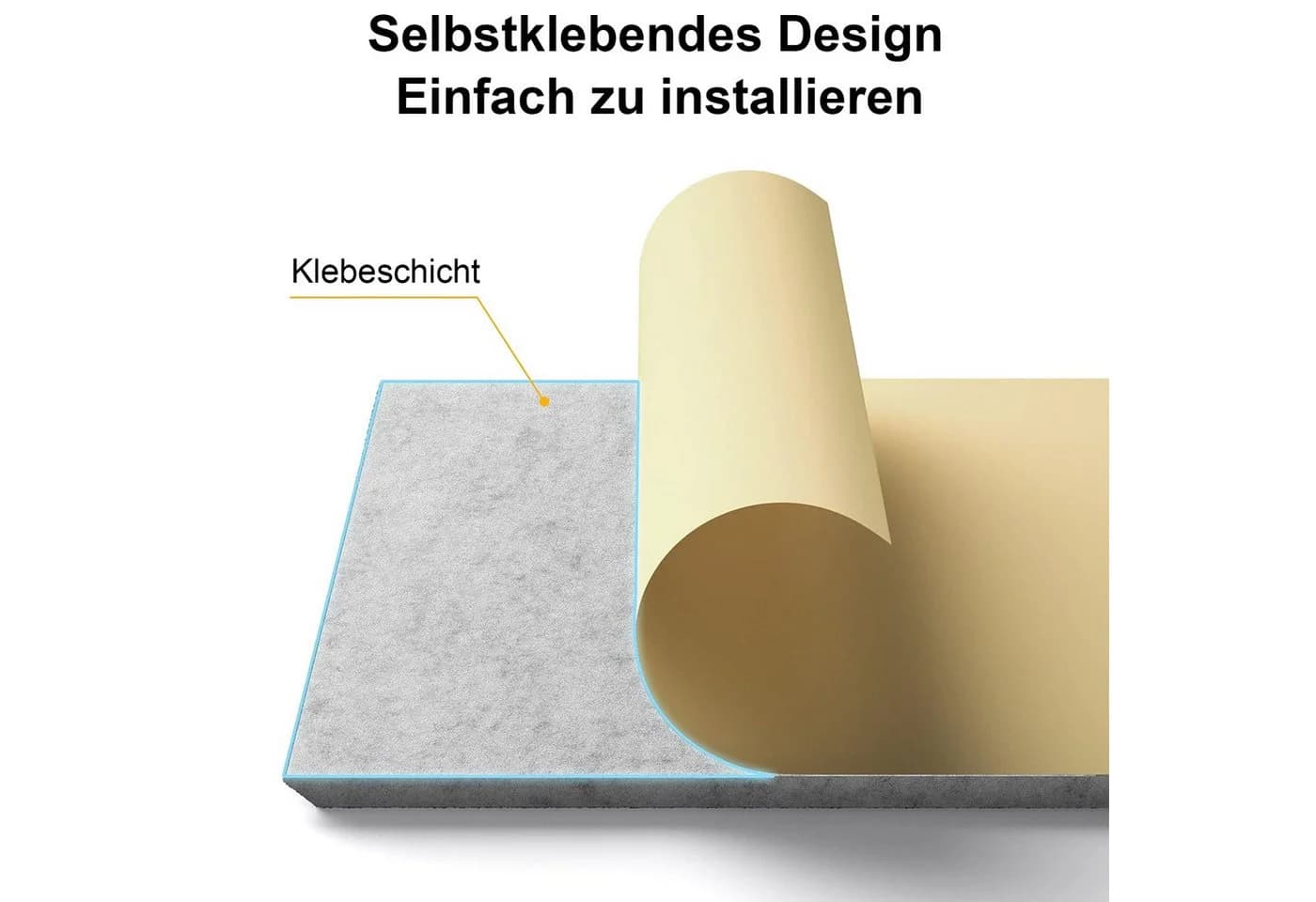 Mutig Akustikplatte 12 Stück Grau - Bild 4