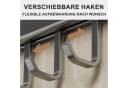 Mutig Hakenleiste Garderobenleiste 30/40/50cm Küchenhalterung Silber Bild 4