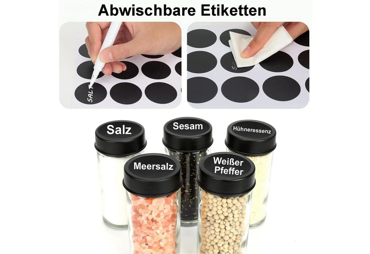 Keyura Gewürzkarussell 360° Drehbar mit 18 Gewürzgläsern - Bild 4