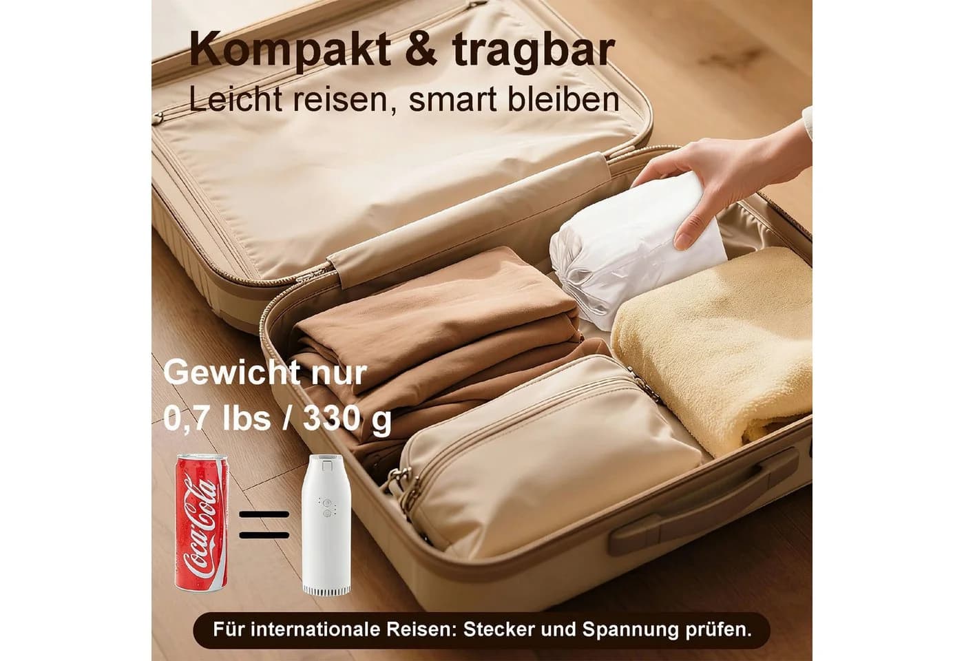 Senmudi Heizkörper-Wäschetrockner Mini Trockner 360-Grad-Zyklustrocknung - Bild 4
