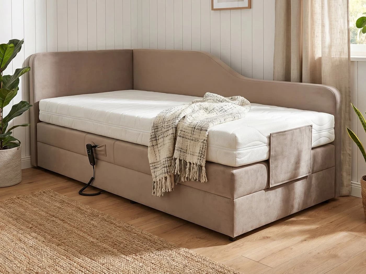 PAARA Boxspringbett Box Alexandria elektrisch verstellbar mit Motor - Bild 4