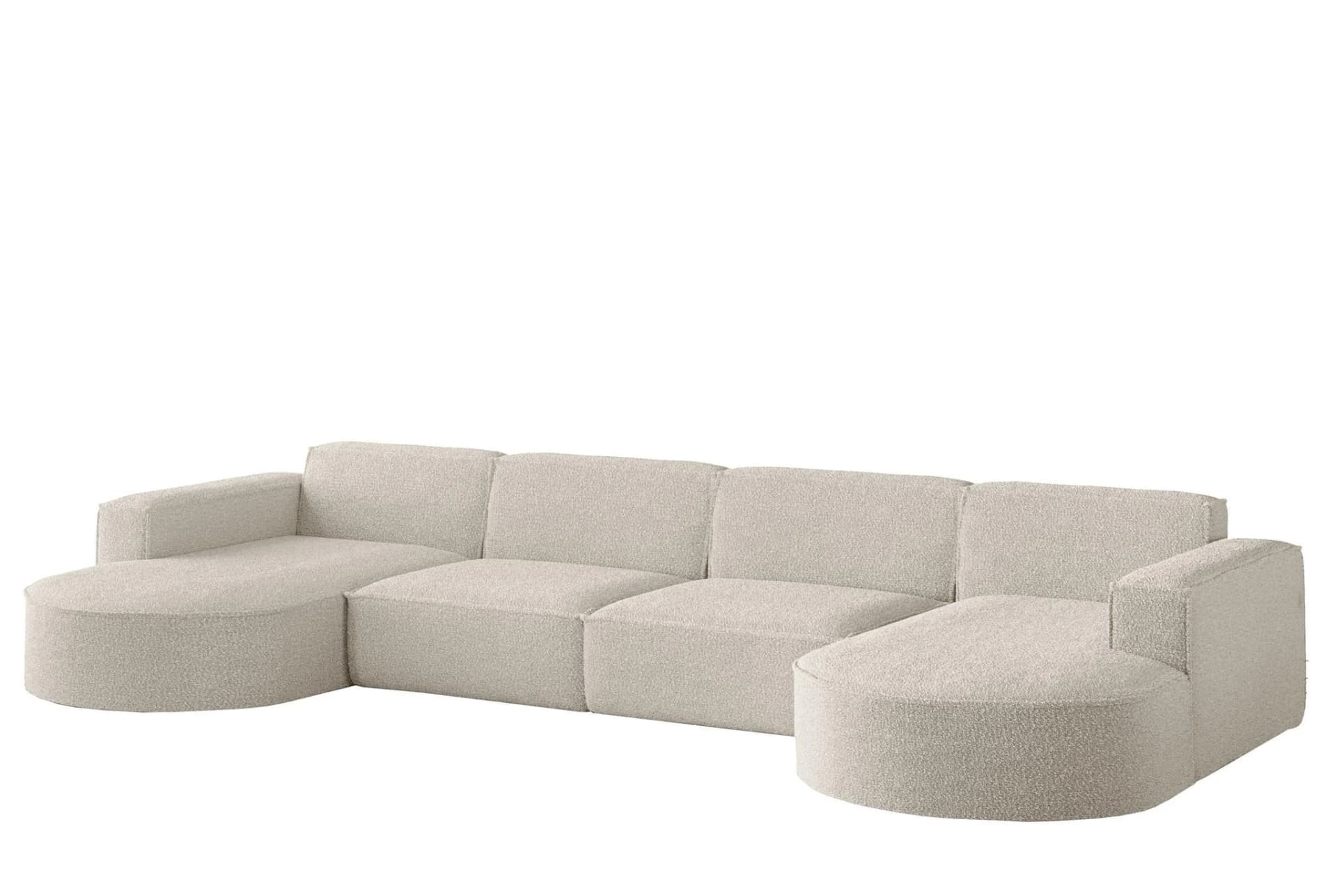 Fun Möbel WOHNLANDSCHAFT Palma Xl In Ascot Beige Sofa