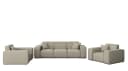 Fun Möbel Gartenlounge-Set SUMMER 5-tlg. Braun NXL-Stoff Bild 2
