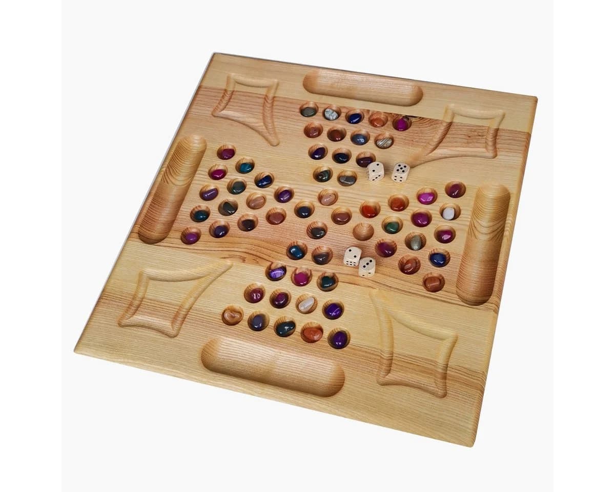 Madera Spielzeuge Meisterdieb 4 Personen Eschenholz Familienspiel Strategischer Spielspaß für 2 bis 4 Spieler - Bild 2