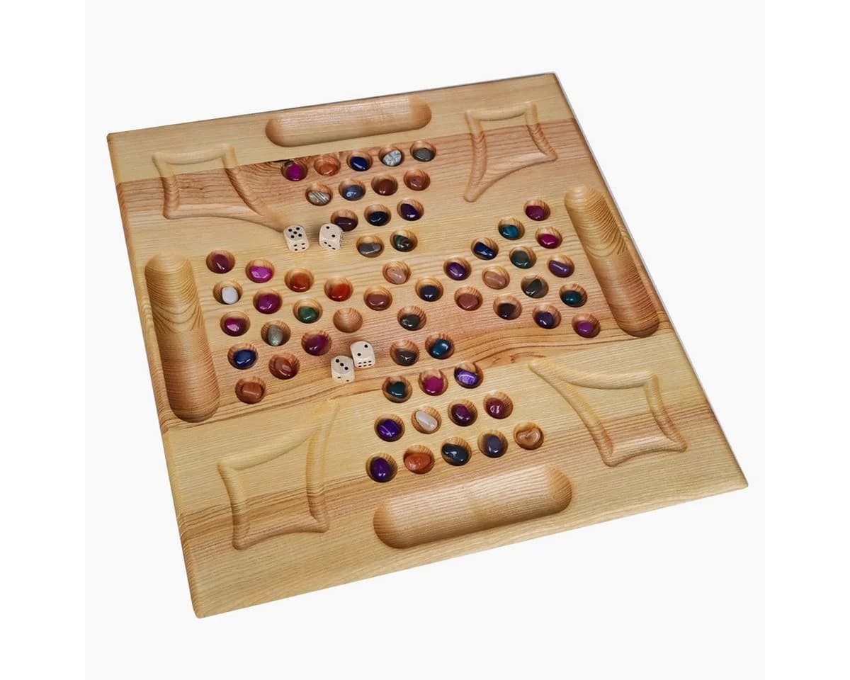 Madera Spielzeuge Meisterdieb 4 Personen Eschenholz Familienspiel Strategischer Spielspaß für 2 bis 4 Spieler - Bild 3