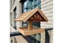 Vogelhaus Balkon-Vogelfutterstelle Wetterfest Handarbeit Bild 4