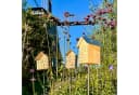 Insektenhotel Wildbienenhotel Eiche mit Metalldach Bild 5
