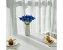 MOPUEA 20-tlg. Künstliche Calla-Lilie Blau Hochzeitsstrauß Bild 3