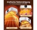MOPUEA Elektrischer Wäschetrockner 10kg 3D-Luftzirkulation Timer Fernbedienung Bild 5