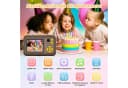 MOPUEA Kinderkamera Dualobjektiv 1080P 32GB 2 Zoll Display Braun Bild 1