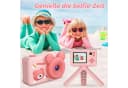 MOPUEA Kinderkamera Dualobjektiv 32GB 1080P Rosa Bild 1