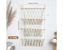 MOPUEA Dreistufiger Hängekorb Spielzeug Organizer Boho Bild 1
