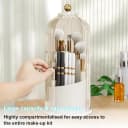 MOPUEA Make-Up Organizer 360° drehbar transparent staubdicht Bild 3