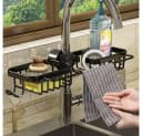 MOPUEA Küchenspüle Caddy Organizer über Wasserhahn hängen Edelstahl Bild 4