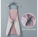 Blusmart Kochschürze 2-tlg. Blau/Pink Polyester Bild 4