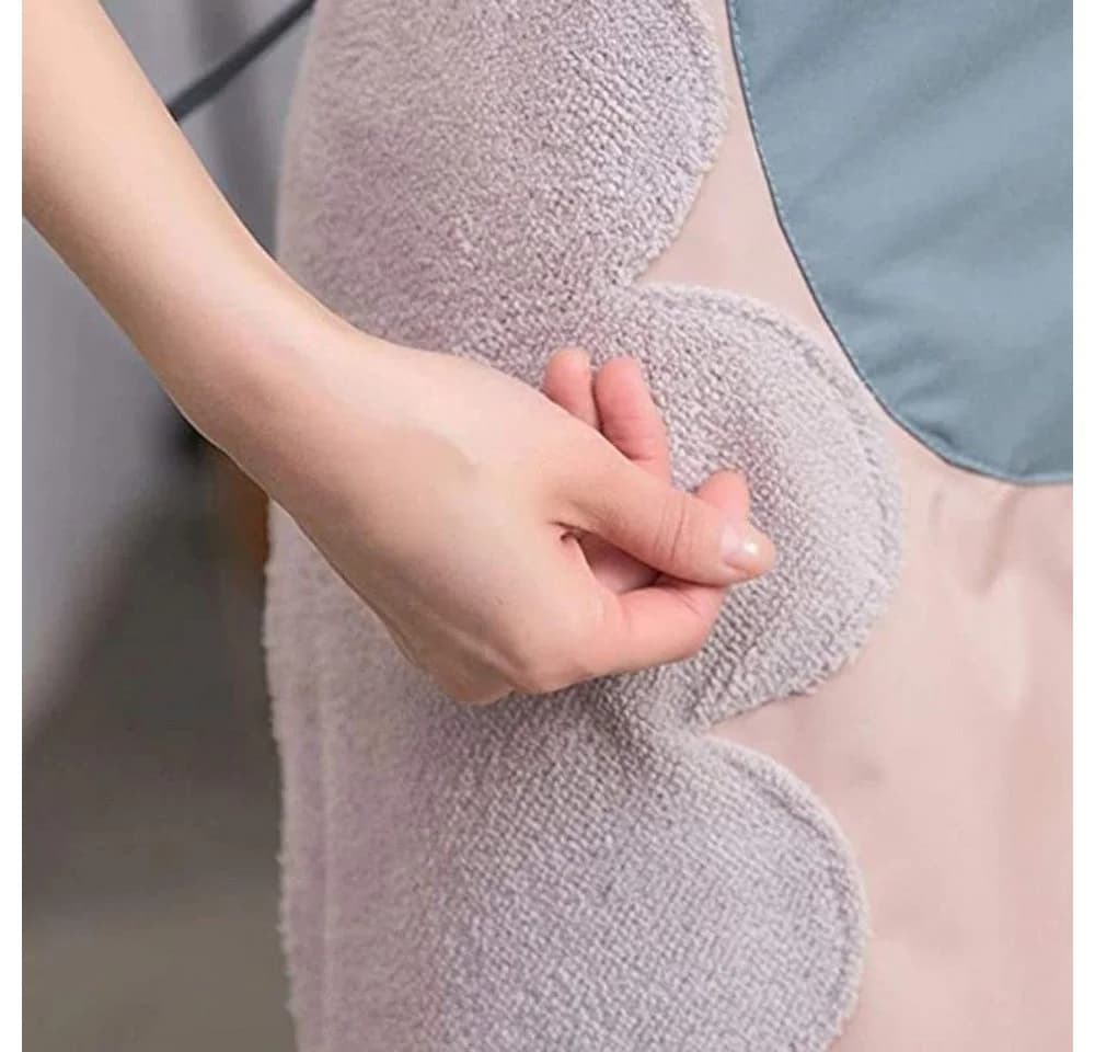 Blusmart Kochschürze 2-tlg. Blau/Pink Polyester - Bild 5