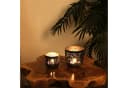 Casa Moro Windlicht Teelichthalter 2er Set Schwarz Industrial Look Bild 5
