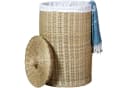 Casa Moro Wäschekorb mit Deckel 50L Rattan Rund Natur Bild 2