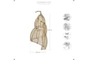 Casa Moro Pendelleuchte Rattan Lampe Natur Bild 1