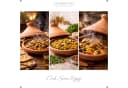 Casa Moro Tajine Schmortopf 25 cm Ton Beige Bild 5