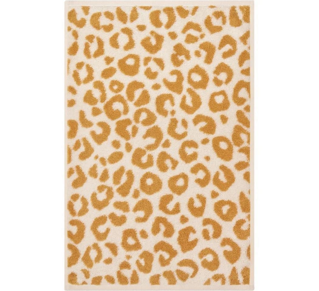 Cawö Handtuch Leo Gold 100% Baumwolle Two-Tone Design - Bild 3