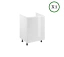 ROYAL24_MARKT Küchenzeile Velmora Komplett-Set Hochglanz Weiß Modern Bild 5