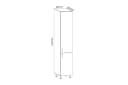 ROYAL24_MARKT Hochschrank Aspen 40 cm Bild 3