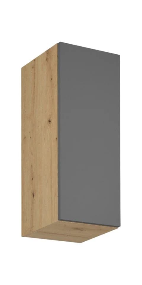 ROYAL24_MARKT Hängeschrank Grau Modern Selbstschließend - Bild 2