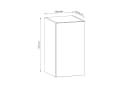 ROYAL24_MARKT Hängeschrank Nexa G40G Beige Modern Bild 3