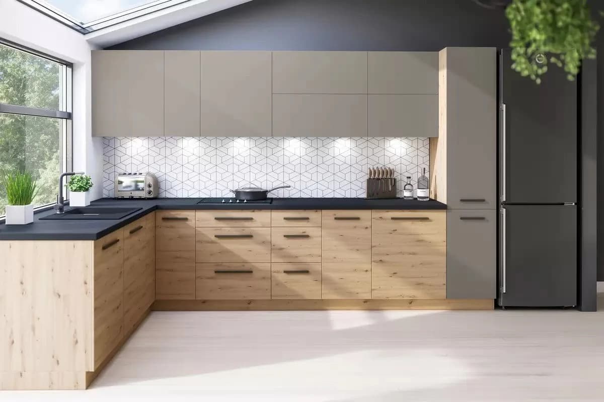 ROYAL24_MARKT Hängeschrank Nexa G40G Beige Modern - Bild 5