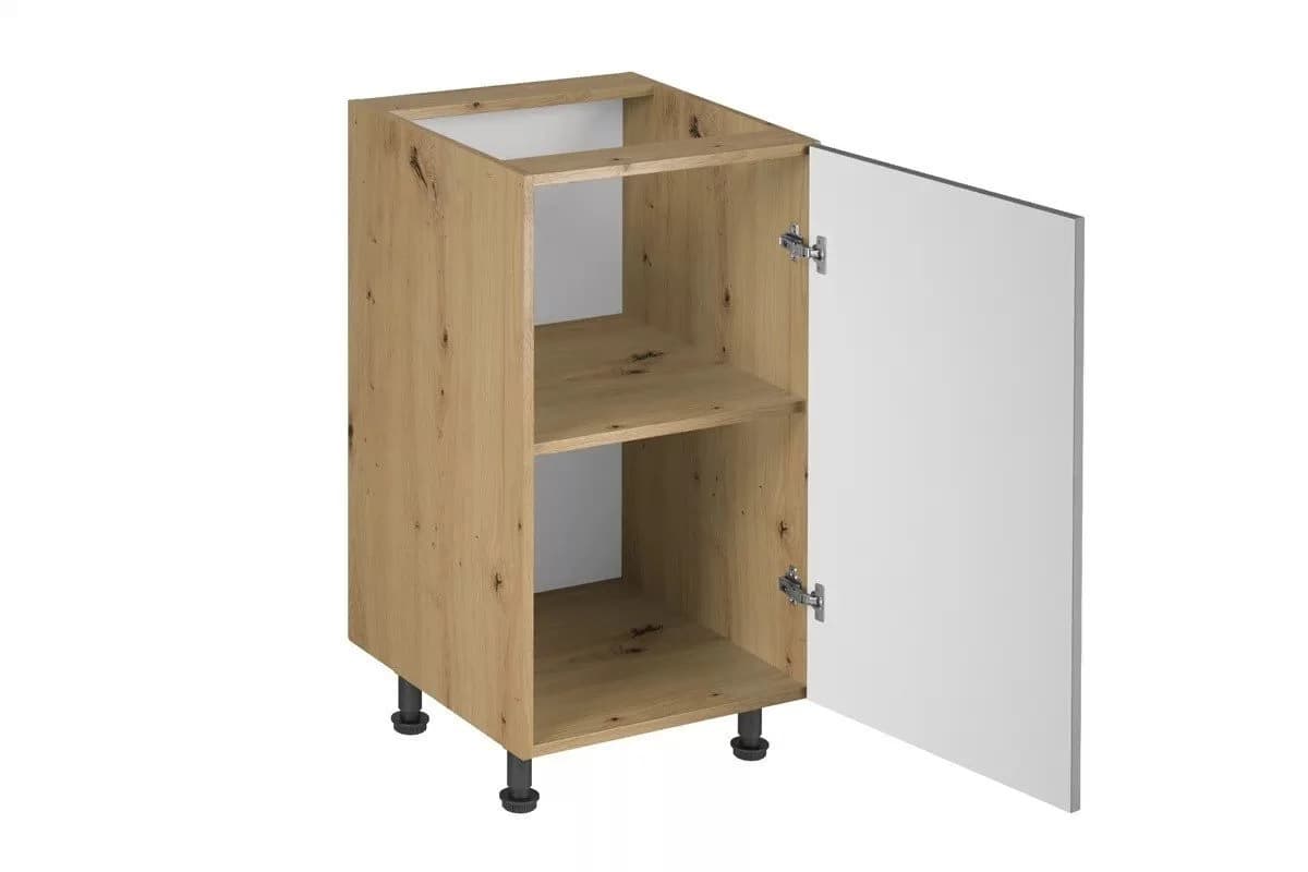 ROYAL24_MARKT Unterschrank Nexa D45 Modern Beige Eiche Push-to-Open