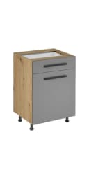 ROYAL24_MARKT Unterschrank Nexa D60S1 Beige Selbstschließung Bild 2