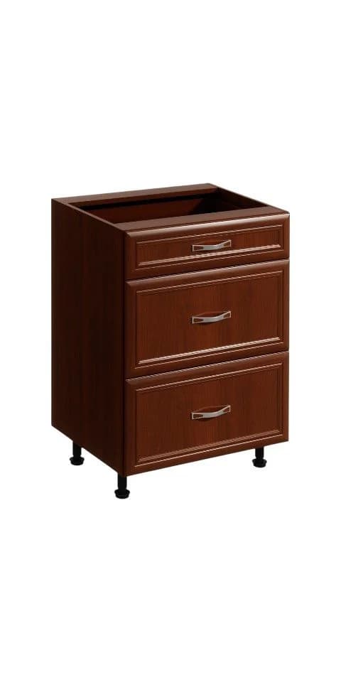 ROYAL24_MARKT Unterschrank Sycylia 3 Schubladen Braun - Bild 2