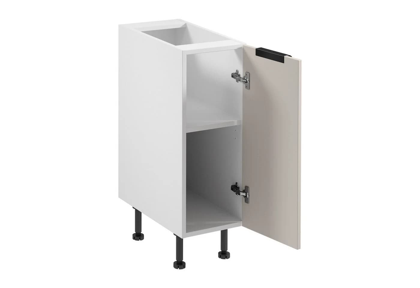 ROYAL24_MARKT Unterschrank Sorento Weiß Beige 30 cm
