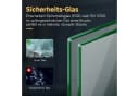 SONNI Eckdusche Eckeinstieg Schiebetüren Schwarz Bild 4