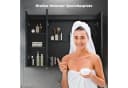 SONNI Badezimmerspiegelschrank mit Beleuchtung und Lagerung, Spiegelschrank Bild 5