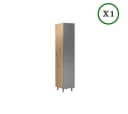 ROYAL24_MARKT Küchenzeile K18-G400 Langen 400 cm Beige/Grau MDF Bild 4