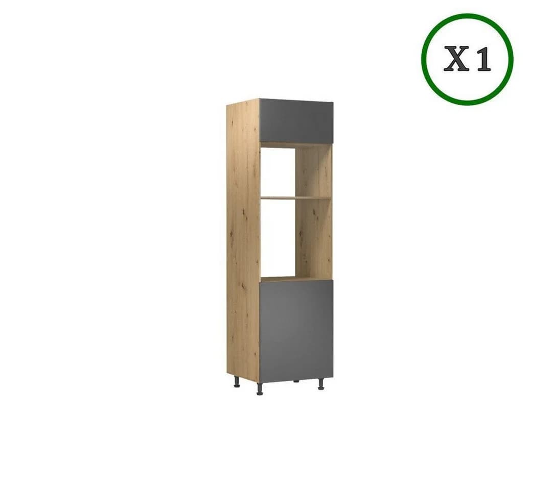 ROYAL24_MARKT Küchenzeile K18-G400 400 cm Grau Premium - Bild 5