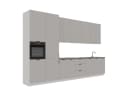 ROYAL24_MARKT Küchenzeile K58-G400 L Weiß/Beige Modern Bild 3
