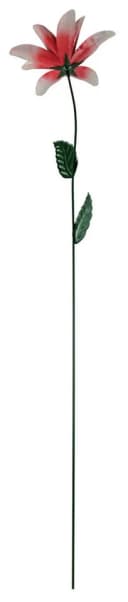 IKO Metall-Gartenstecker "Ewige Blüte" Filigrane Metall-Lilie Gelb Bild 4
