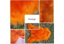 Provellus Fellteppich Premium Island Lammfell Orange Rund Bild 2