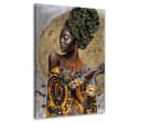 Artedinoi Leinwandbild Afrikanische Frau Colour Style Modern Bild 2