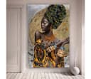 Artedinoi Leinwandbild Afrikanische Frau Colour Style Modern Bild 3