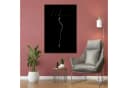 Artedinoi Leinwandbild Frau nackte Ballerina XXL Deko Bild 1