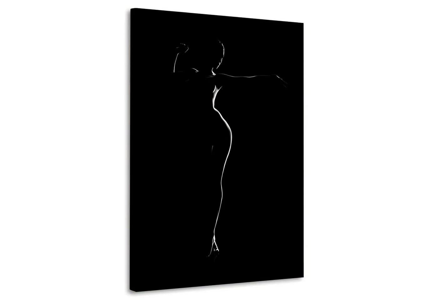 Artedinoi Leinwandbild Frau nackte Ballerina XXL Deko - Bild 2