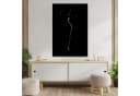 Artedinoi Leinwandbild Frau nackte Ballerina XXL Deko Bild 3
