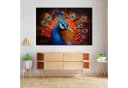 Artedinoi Leinwandbild Pfau XL Wanddeko Modern Bild 3