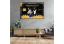 Artedinoi Leinwandbild Duck Hustle Pop Art Kunstdruck Bild 1